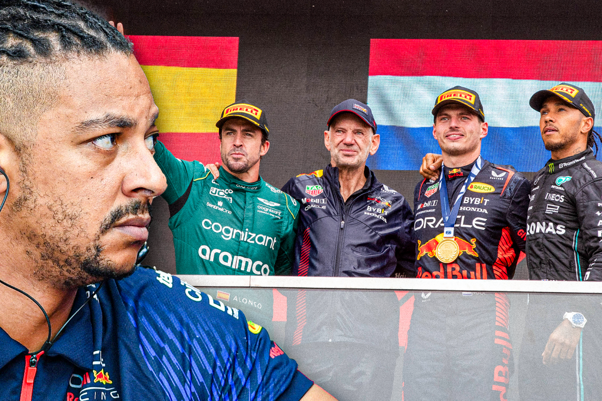 Nicholas, Alonso, Verstappen, Hamilton, socials