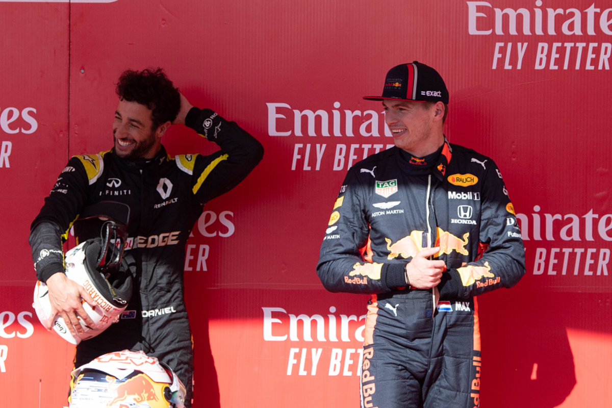 Verstappen over goedlachse Ricciardo: 'Zou meer lachen als hij wint'