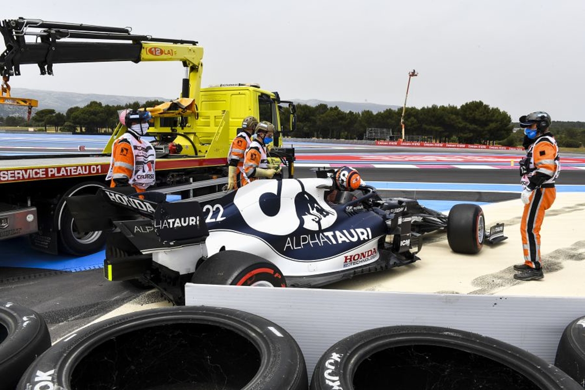 Tsunoda krijgt nieuwe versnellingsbak en vloer, moet GP Frankrijk vanuit pitlane starten