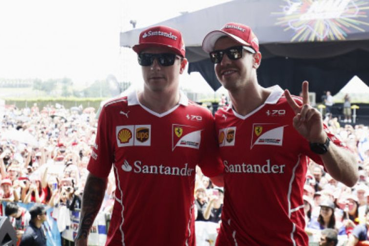 VIDEO: Vettel v Raikkonen - Around The World!