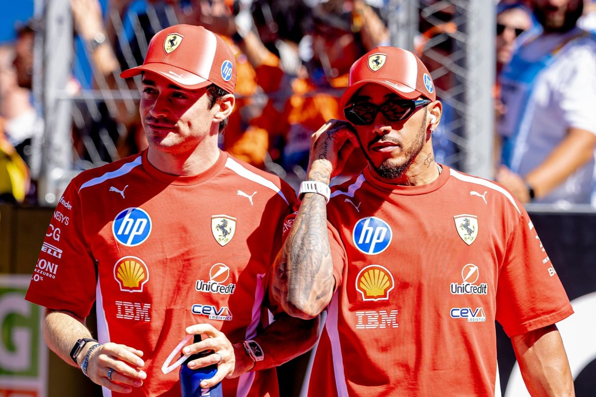 Charles Leclerc, Lewis Hamilton, Ferrari, Madring, Spanish GP, 2026