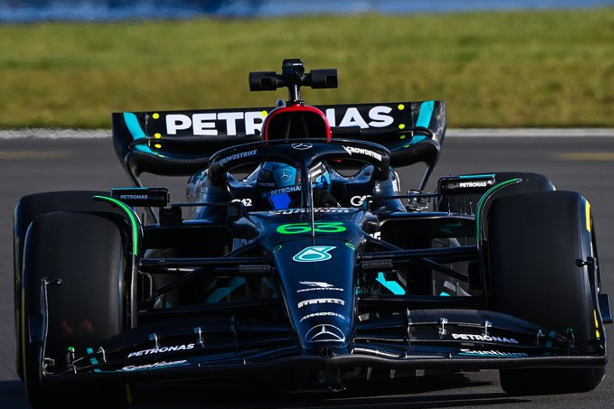 'Mercedes komt met de schrik vrij na motorproblemen tijdens shakedown'