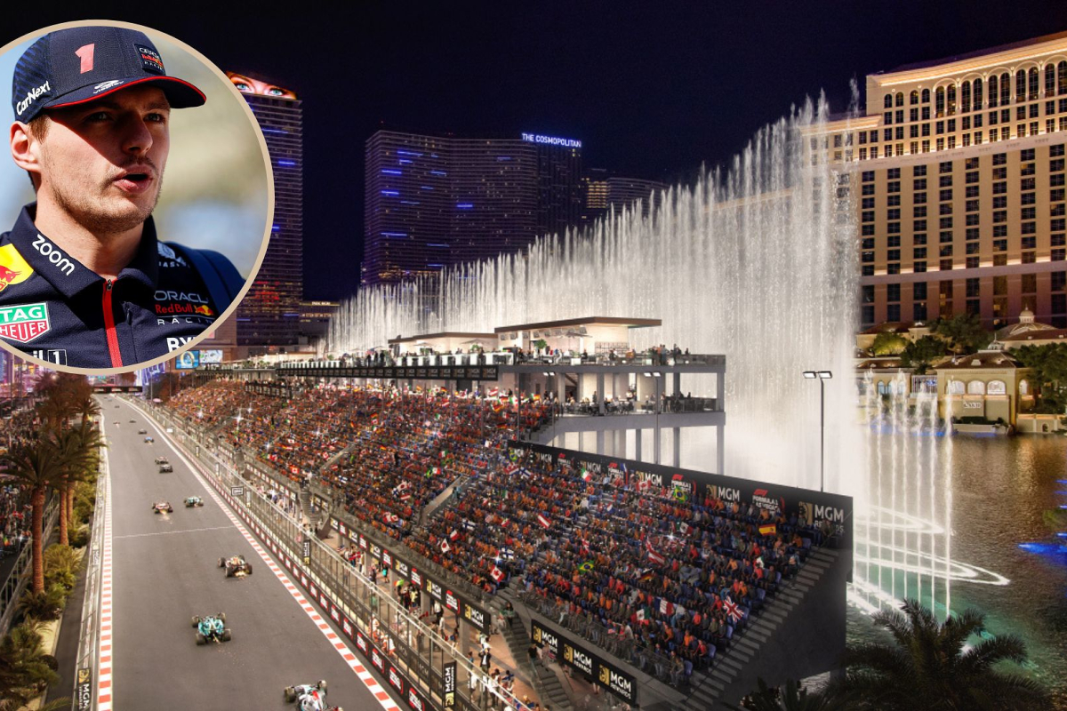 Exclusieve Max Verstappen Grandstand at the Las Vegas Grand Prix 2023 