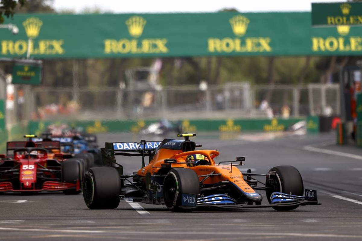 Norris claims Azerbaijan GP two-lap dash was like a "race in qualifying"
