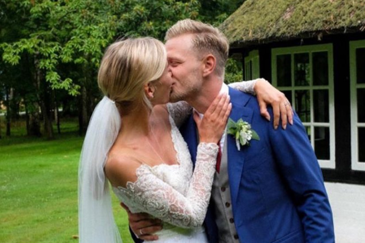 Kevin Magnussen En Louise Gjorup Geven Elkaar Het Jawoord