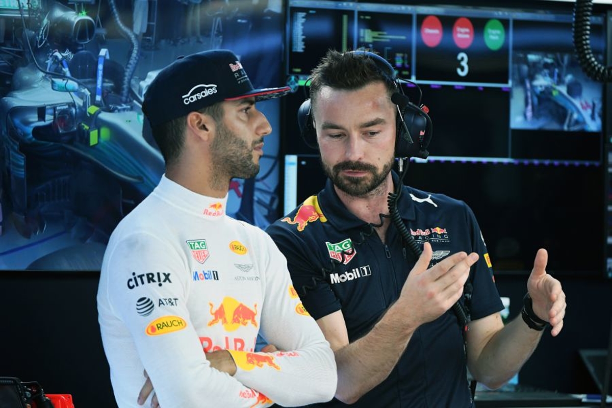 Albon gets Ricciardo's old race engineer as Red Bull make changes