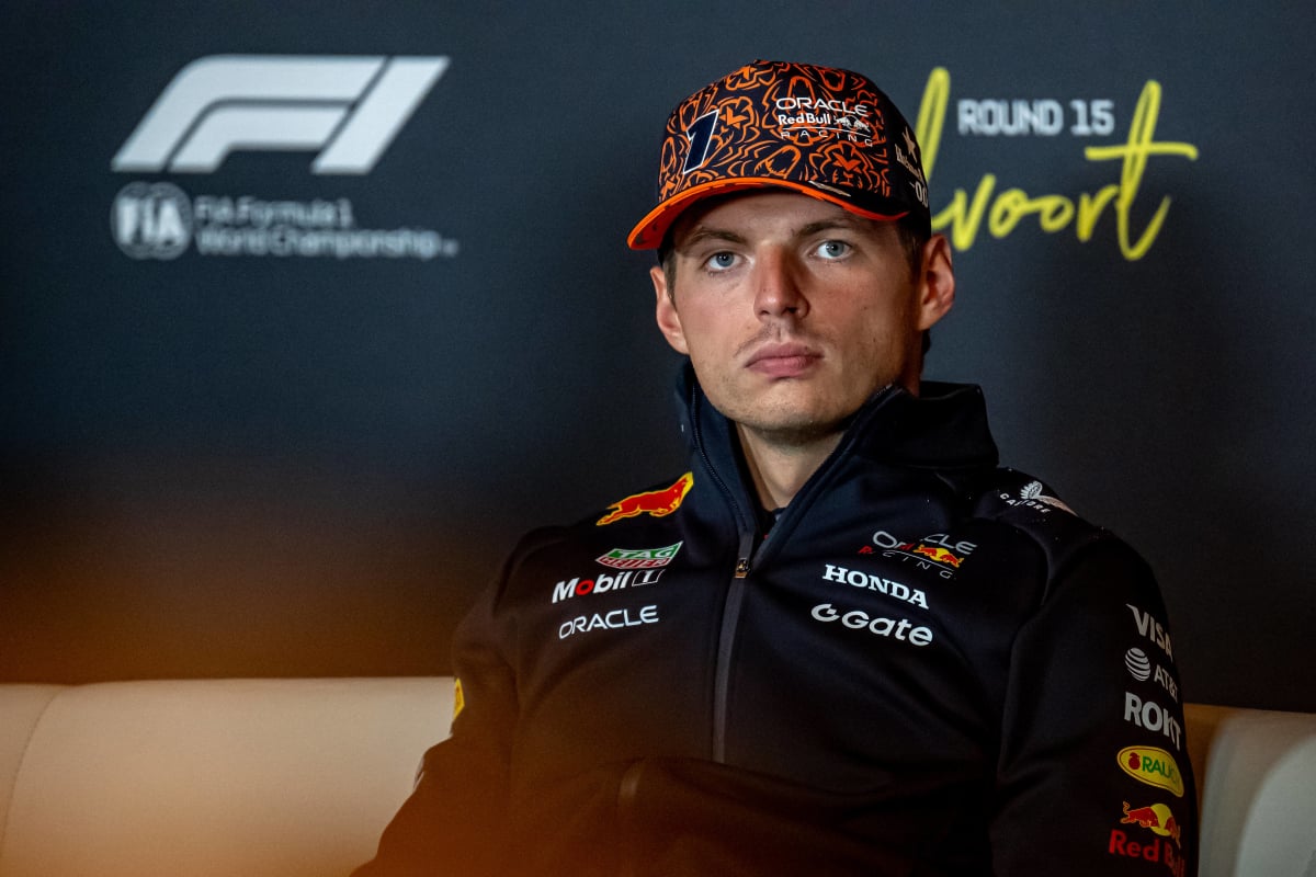 Max Verstappen in Zandvoort