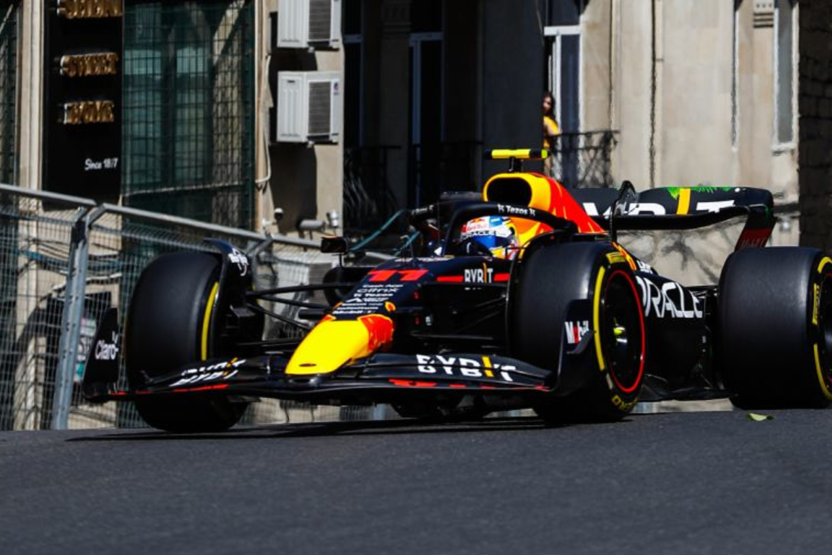 Red Bull rear-wing questionable as F1 drivers bounce violently around Baku