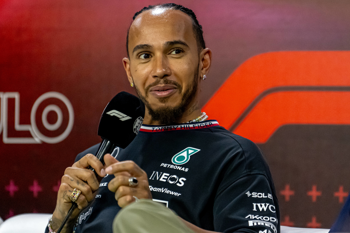 Lewis Hamilton ROASTS F1 75 Live presenter in historic clip