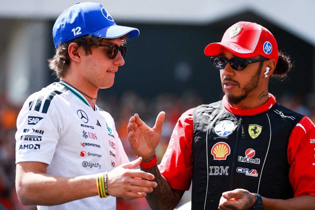 Kimi Antonelli, Lewis Hamilton, Mercedes, Ferrari, Hungary, 2026