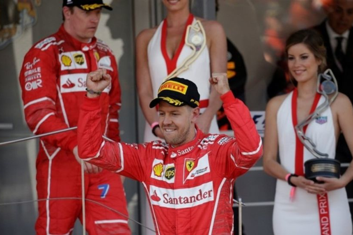 Vettel nog niet bezig met mogelijk kampioenschap