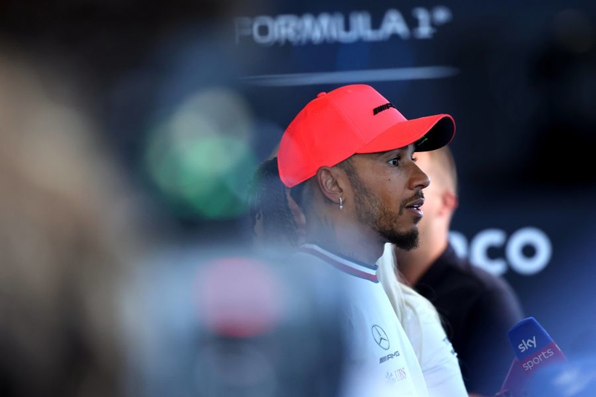 Hamilton delivers F1 Brad Pitt film update