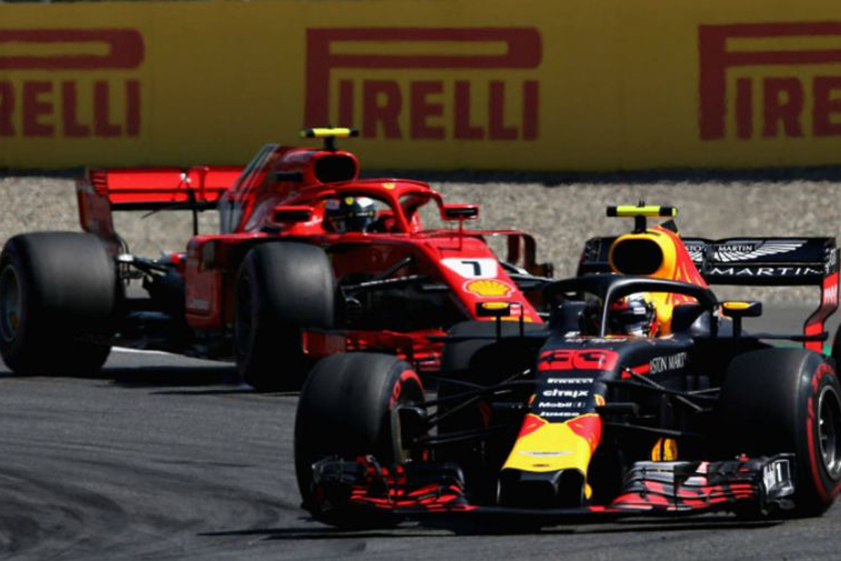 Verstappen: Ferrari in a 'different class'