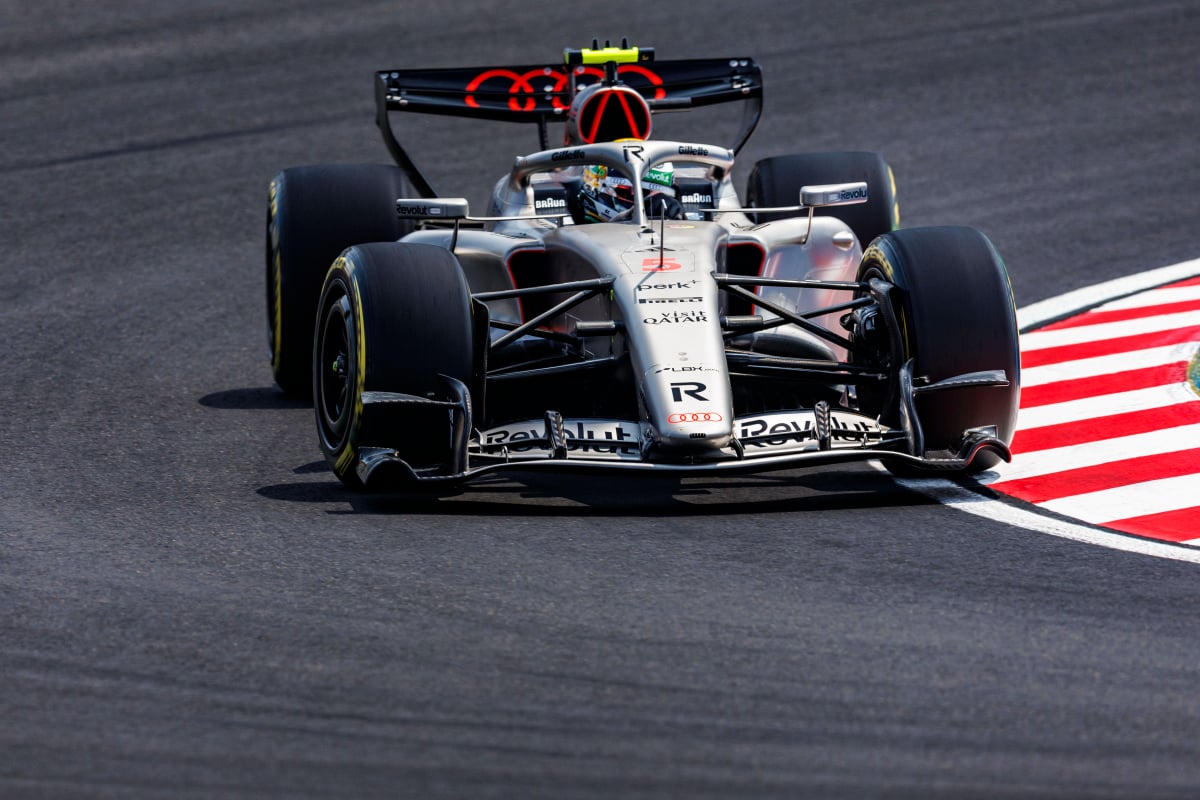 Bortoleto during practice at Suzuka