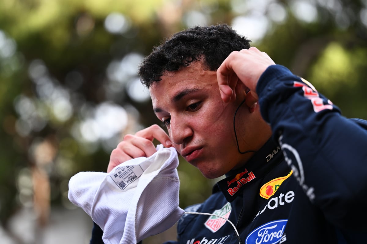 Hadjar after the Monaco GP
