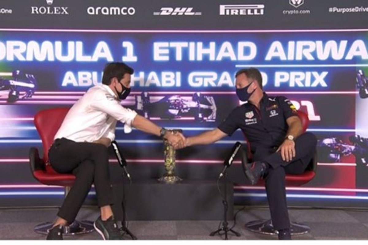 Wolff, Horner, Mercedes, Red Bull, Abu Dhabi