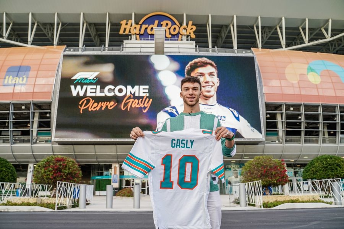 Gasly takes in US F1 "evolution" with Miami GP tour