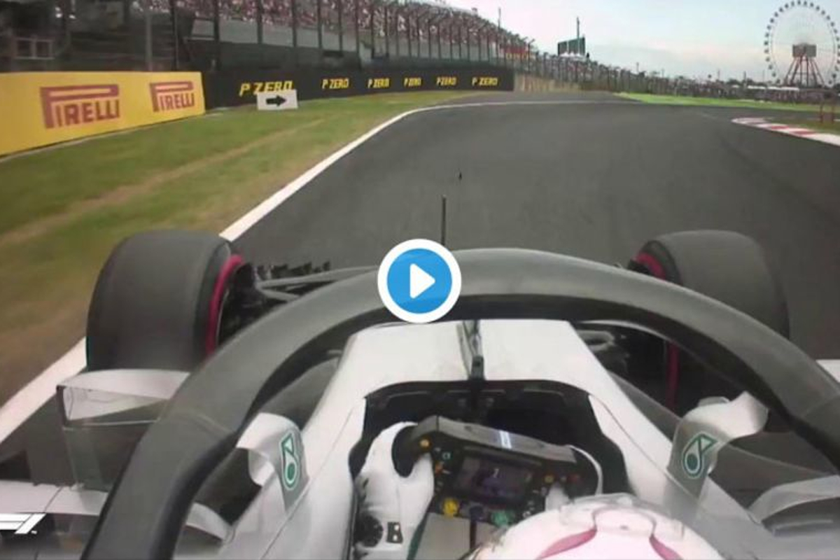VIDEO: Hamilton's Japanese GP pole lap