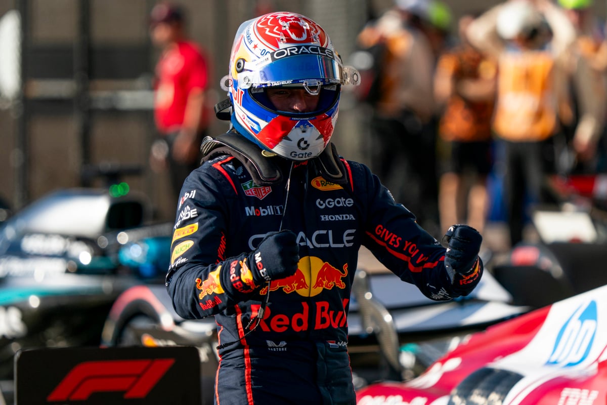 Max Verstappen in Austin