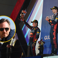 Christian Horner vence a Verstappen y Checo en desafío de F1