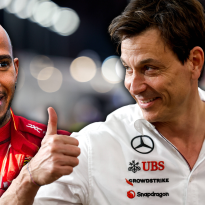 Wolff WARNS Hamilton about Ferrari competitiveness
