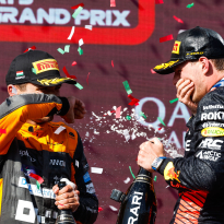F1: Verstappen ha recibido el trofeo roto por Norris, a quien se le envía la factura