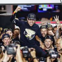 Verstappen 'blames' F1 for ruining title celebrations