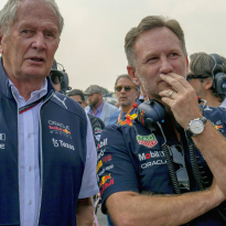 Red Bull is 'burning' after Horner and Marko display