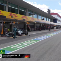 McLaren neemt Vettel in de zeik na foutje VT1: "Blijf je ook bij ons eten?"