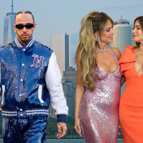 Hamilton spotted with Sofia Vergara after love SPLIT