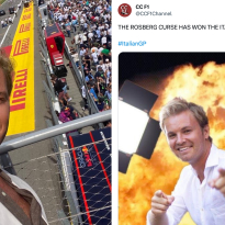'The Rosberg Curse has won the Italian Grand Prix' - F1 Twitter's best Monza memes