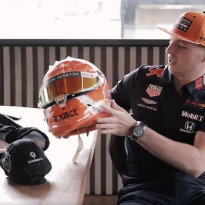 VIDEO: Verstappen reveals new helmet for Spa!