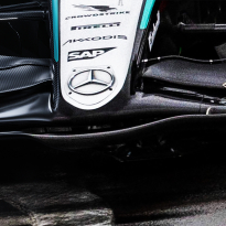 Mercedes F1 social media post that says EVERYTHING about this year's car