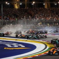 Hoe laat begint vandaag het Formule 1-weekend van de Grand Prix van Singapore?