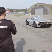 VIDEO: Hamilton meets Mercedes Project ONE hypercar