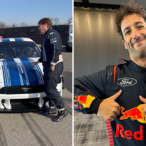 Red Bull Ricciardo feels 'at home' after Ford link up