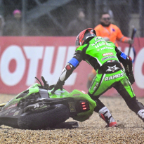 Racer left in TEARS after LeMans 24 hour crash in final moments while leading