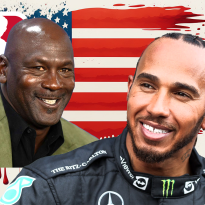 Lewis Hamilton reveals Michael Jordan chat as F1 legend unveils epic outfit
