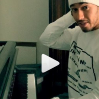 VIDEO: Lewis Hamilton is awesome at playing piano too