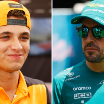 Norris pokes fun at Alonso problem ahead of Las Vegas GP