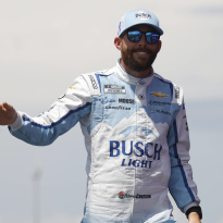 NASCAR star performs TRADEMARK celebration after Kansas victory