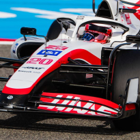 Magnussen riding "massive rollercoaster" after shock Haas performance