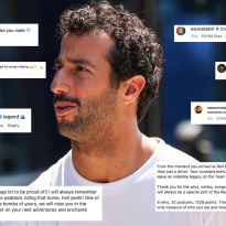 Formule 1-paddock betuigt massaal steun aan ontslagen Ricciardo: "Het was een eer"