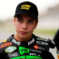 Racer in 'stable' condition following horror crash