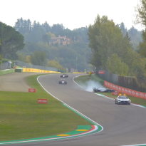 Geweldige boordradio Raikkonen: "Perfect, dat is er al één minder!"