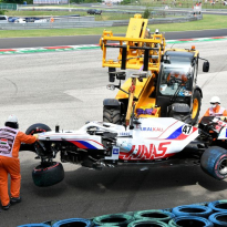 Crash Schumacher had impact van 30G, deelname aan kwalificatie onzeker