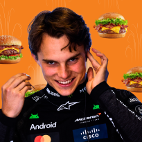 Restaurant apologises after FREE burger deal puts 'curse' on Oscar Piastri