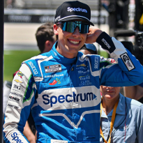 Carson Hocevar appears at Indy 500 practice after admitting hopes of running 'favorite race'