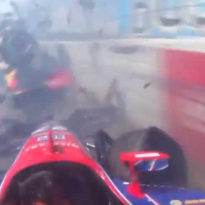 VIDEO: Lucky escape in IndyCar as Pocono bites back again