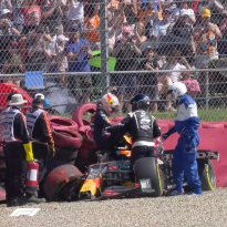Van der Garde over crash Verstappen: "Mijn mening is nog steeds dat Hamilton fout zat"